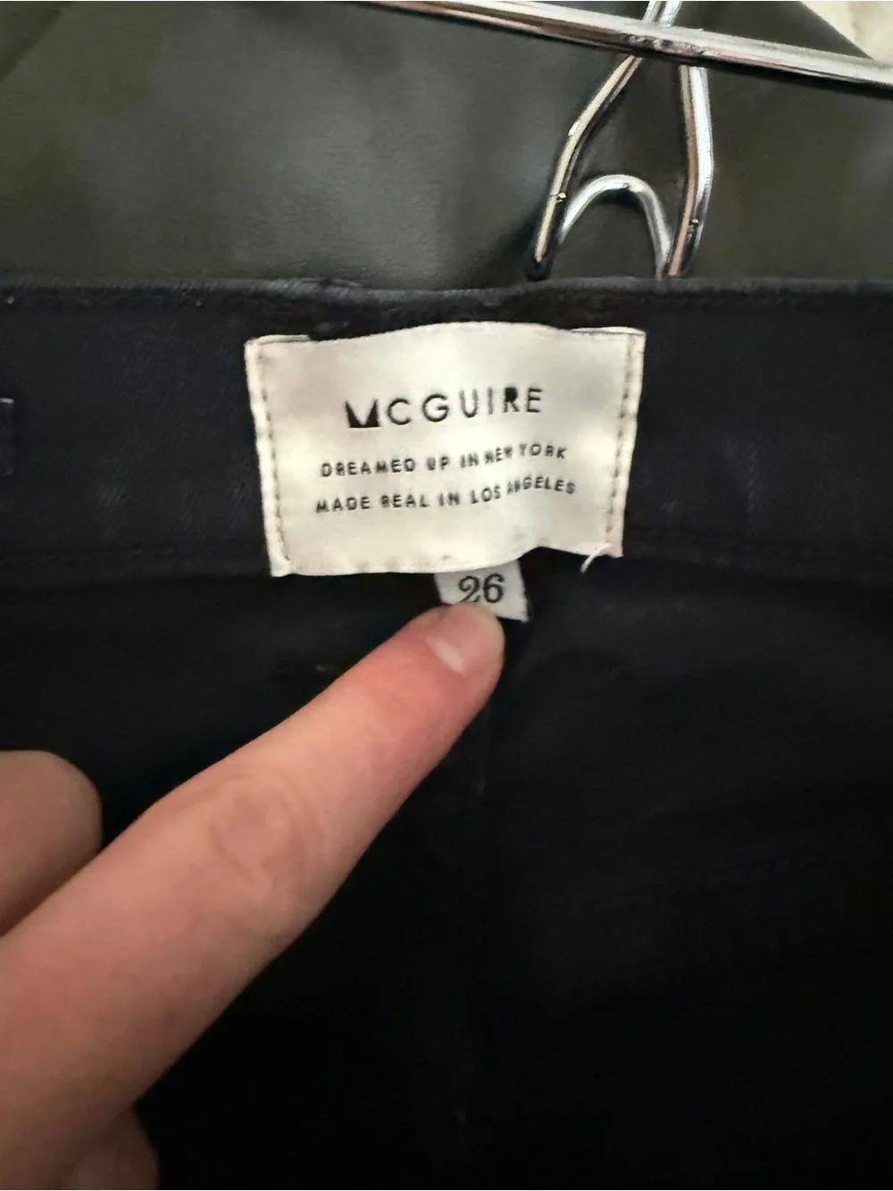 Anthropologie Black Skinny Jeans - Picture 3 of 3